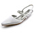  qualidade superior do calcanhar upperlow cetim fechada dos pés com sapatos de strass casamento / sapatos de noiva (af057). mais cores disponíveis