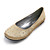  Top-Qualität Satin oberen flachen geschlossenen Zehen mit Strass Fashion-Schuh (0984-r-030)