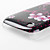  protección flores caso modelo para blackberry 8520, 8530, 9300, 9330