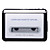  ezcap cattura cassette usb, convertire nastri e cassette in mp3, convertitore portatile di acquisizione usb cassette-to-mp3