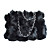  Fashion Shoulder Bag/Tote In Genuine Rabbit Fur (More Colors)