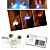  LED Earrings with Strobes Lights