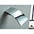  Contemporary Wall Mount Rain Shower Faucet (Chrome Finish)
