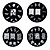  nail art timbro stampaggio lamiera immagine modello di una serie