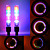 Bicycle Hot Wheels 5LED for the Valve America Type (A Pair/Package)
