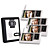  Four 2.4GHz Wireless 3.5 Inch Touch Screen Monitors Video Door Phone with Camera