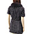 Women's Knit Cardigan With Genuine Rabbit Fur And Fox Fur Collar