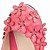  Leatherette Low Heel Closed Toe Shoes With Flower (More Colors)