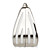  Faux Leather With Gold Hardware Clutch/Evening Bag (More Colors)