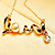  collana di perle d'amore collare (più colori) (3.2x1cm)