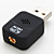  mini usb dvb-t digital tv receiver avec télécommande (noir)