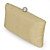  Satin With Crystal Snap Closure Evening Handbag  (More Colors)