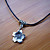  bloem zilveren ketting