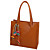  Faux Leather With Flowers Tote/Shoulder Bag (More Colors)