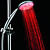  Contemporary Chrome Round Color Changing LED Hanldheld Shower head