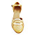  Customized Closed Toe Sparkling Glitter With Ankle Strap Dance Shoes (More Colors)