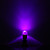  E27 3W RGB Light Red Cover LED Crystal Ball Bulb with Remote Control (220V)