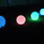  7.5V Outdoor LED Light in Ball Shape - Color Changing