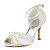  NORMA - Sandalen mit hohen Absätzen Hochzeit Pfennigabsatz Satin