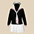  cosplay kostuum geïnspireerd door cardcaptor sakura tomoeda basisschool winter meisjes 'schooluniform ver.