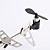  Air Star 3 Channels Remote Control Helicopter with LED Light (Red)