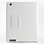  Protective PU Leather Case Cover with Stand for the New iPad (Auto Sleep Function, White)