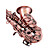 Midway rød bronze mellemliggende sopransax