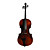  4/4" Beginner Laminated Spruce Top Cello with Case/Stand/Rosin/Bow