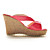  Patent Leather Wedge Heel Slippers / Platform Party Evening Shoes (More Colors Available)