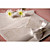 Personalized Flora Style Tri-folded Wedding Invitation With White Bow (Set of 50)