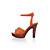  belles sandales en simili-cuir avec boucle talon chunky partie de soirée / chaussures (plus de couleurs)