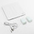  Wireless Induction Charger for Xbox 360 Wireless Controller (White)