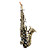  à mi-chemin de bronze saxophone soprano intermédiaire