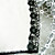  bianco bordo gonna di pizzo a maglia sottile