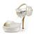  OLIVIA - Sandalen Bruiloft Stilettohak Satijn