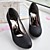  Leatherette Stiletto Closed Toe Pumps With Sparkling Glitter (More Colors)