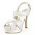  ORANE - Sandales à Talon Haut Mariage Talon Aiguille Satin