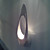  Stylish LED Wall Light with 1 Light in White