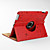  360 Degree Rotating Protective PU Leather Case and Stand for iPad 2 (Assorted Colors)