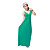  Baumwolle Mantel Riemen Maxi-Kleid (weitere Farben)