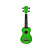  yadars - ukulele soprano avec housse / pitch pipe / pics / capo (multicolore)