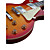  Les Paul Custom por edad sunburst guitarra eléctrica con los accesorios
