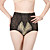  Chinlon/Cotton Boyshorts High Waist Shaper Briefs With Lace (More Colors)