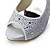  YOMARIS - Plattform-Schuhe Hochzeit Pfennigabsatz Satin
