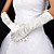  Satin Bridal Fingertips Elbow Length Gloves