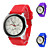  Unisex Silicone Analog Quartz Wrist Watch (Assorted Colors)