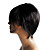  Capless High Quality Synthetic Short Straight Men's Wig