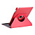  cuero de la PU funda protectora giratoria y se engrosa y el soporte para el nuevo iPad (colores surtidos)