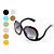  Women's Fashion Sunglasses UV400 (Assorted Colors)