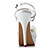  ZADA - Sandali con tacco Matrimonio A spillo alto Satin